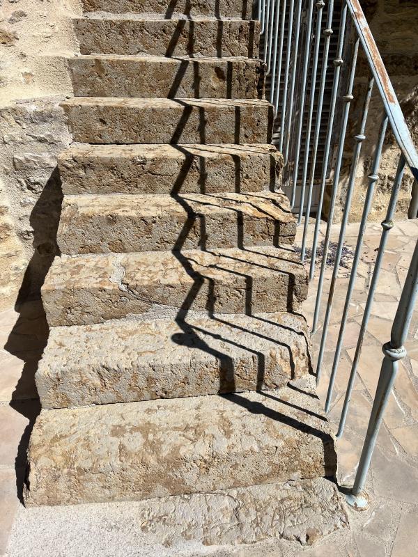 Escalier pierre APRES